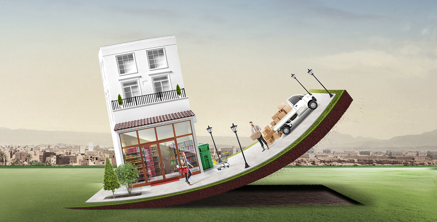 1 بقع ارضية- فضاءات المحيط